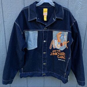 FUBU Platinum Fat Albert And The Junkyard Gang Jean Jacket 2X
